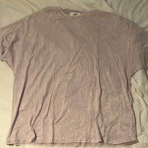 Carly Jean Los Angeles. Ash boyfriend Tee lilac. Size medium.